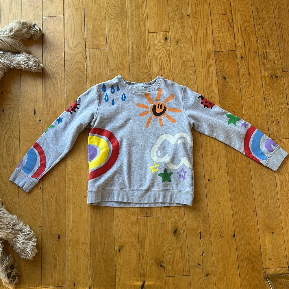 STELLA MCCARTNEY kids sweatshirt. 10y so cute!